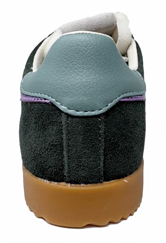 Image of Gola Women's Elan Glitz Suede Sneakers