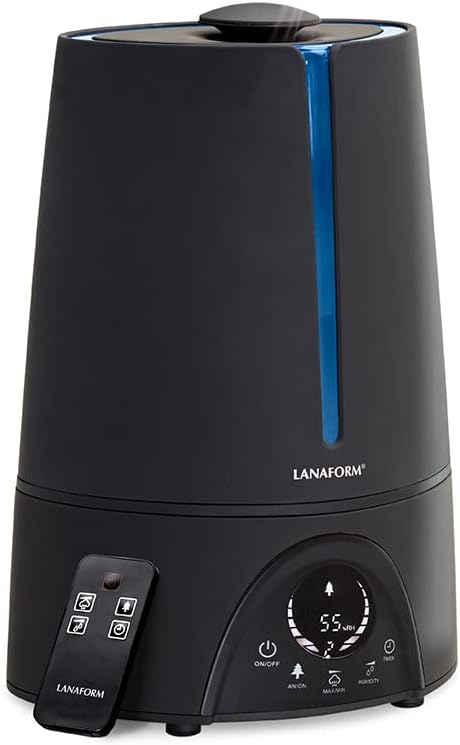 Lanaform Vapolux LA120119 Cool Mist Humidifier with remote control and digital display
