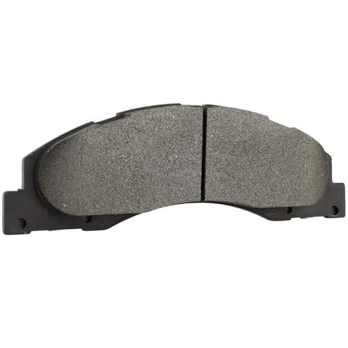 Image of cciyu D1328 Front Metal Disc Brake Pads Kit For Ford For E-150 2008-2014,For Ford For E-250 2008-2014,For Ford For E-350 Super Duty 2008-2019 2021,For Ford For E-450 Super Duty 2008-2019 2021