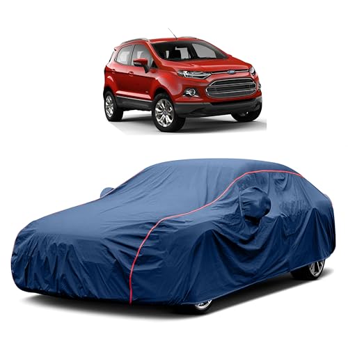 Image of Heavy-Duty Car Cover for Compatible with Ford Ecosport (2019 to 2025 All Models) Deluxe Car Protection Cover ? Waterproof & UV-Resistant All-Season Exterior Protection