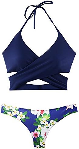 Bikini Swimsuit for Women Floral Print 2 Piece Bikini Bathing Suit