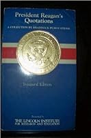 President Reagan's Quotations - Inaugural Ed. B000OMHSOU Book Cover
