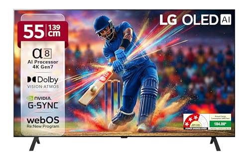 Image of LG 139 cm (55 inches) OLED B4 AI Series 4K Ultra HD (3840 x 2160) Smart webOS OLED TV OLED55B46LA