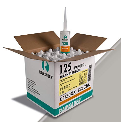 Preisvergleich Produktbild Ramsauer 125 Handwerk Dichtstoff, 20 Stück im Karton (Manhatten C43)