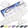 Qloud Cloud Wrist Rest Keyboard – Cloud Palm Rest Keyboard Rest – Desk Cloud Wrist Pad – Keyboard Wrist Rest for Computer Keyboard Gaming Wrist Rest – Cloud Arm Rest Keyboard Wrist Pad – White