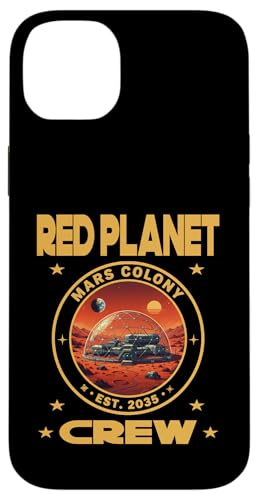 Red Planet Mars Colony Crew Est. 2035 �F���T�� �X�}�z�P�[�X iPhone 14 Plus �p