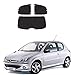 Peugeot 206 3P dal 1999 al 2010 Pellicole Oscuramento Vetri Auto Pre Tagliate a Misura Posteriore - 05%