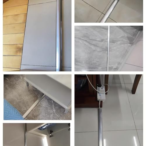 Osłona podłogowa kanału kablowego z samoprzylepnym podkładem, aluminium, 56-115x16-32mm, 1m, 1-10 szt.(W 75mm/2.95in,10 pcs)