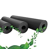 180 Cm Flexibler Isolierung Heizungsrohre, Isolierung Rohr, Kondensatrohrwärmeerhaltung, Schwarze Gummi Rohrisolierung, Ausgezeichneter Rohrschutz (Color : 15mm/0.59in Wall thick, Size : 38mm ID)