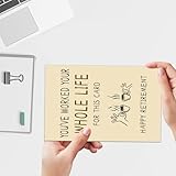 Joycard Funny Retirement Cards With Envelopes, Funny Office Resignation Card For Co-workers And Friends, Humorous Retirement Cards For Family Her/His, Entertaining Farewell Wishes Card For Women Men