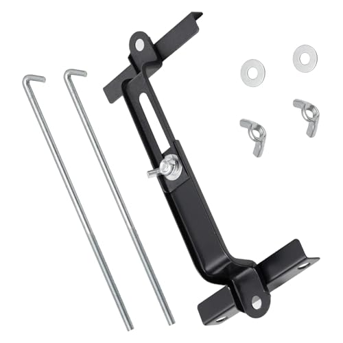 Anhoer - Anhoer Autobatterie-Halter Verstellbarer Batterie-Halter Auto Batteriehalterung Mit Edelstahl J Schrauben Batterie Down Hold 27cm Bolzen für SUV Autos