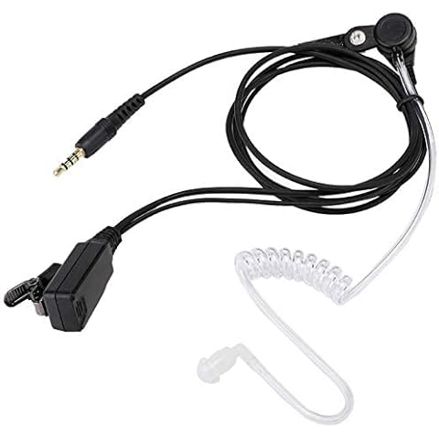 Auriculares Socobeta Walkie Talkie con Tubo Transparente Cover