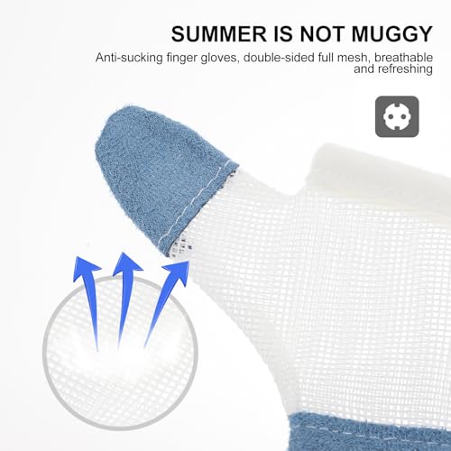 Guantes de nylon resistente para bebés ABOOFAN, corrector de succión higiénico 3