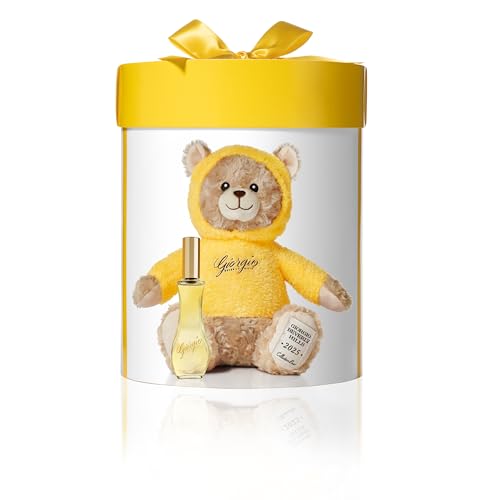Giorgio Beverly Hills, Coffret Collector's Bear 2025, Eau de Toilette pour Femme (90 ml), Senteur Florale, Poudrée et Intense, Coffret Parfum Femme