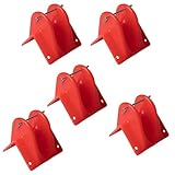 GKYQVE 5 Sätze industrietauglicher Seil Reibungsschutz mit rutschfesten Kabelsteuerungen für die Gebäudeinstandhaltung und Heben von Arbeitsplätzen Haltbarkeits Absturzsicherungsanker