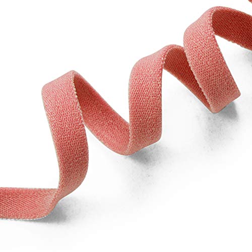 Expo International 1/4" Ultra Soft Knit Elastic Band-10 Yards | Pink Trim #TOP2