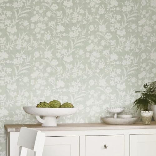 ǎ{ ǎ ̂t NX [AVC LAURA ASHLEY Rye  O[ ԕ {^jJ VR[ BL7601 92.5cm×؂蔄 mPʁy󒍐YiLZsz