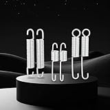 CHANGCHENG 6 Pcs Motorcycle Kickstand Springs Set Universal Side Stand Springs Replacement for Dirt Pit Bike Mini Bike Electric Scooter 105mm 103mm 83mm