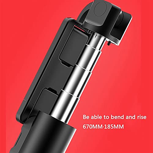 Trípode palo selfie SCRUBY P20 con Bluetooth y soporte giratorio ajustable color negro 2