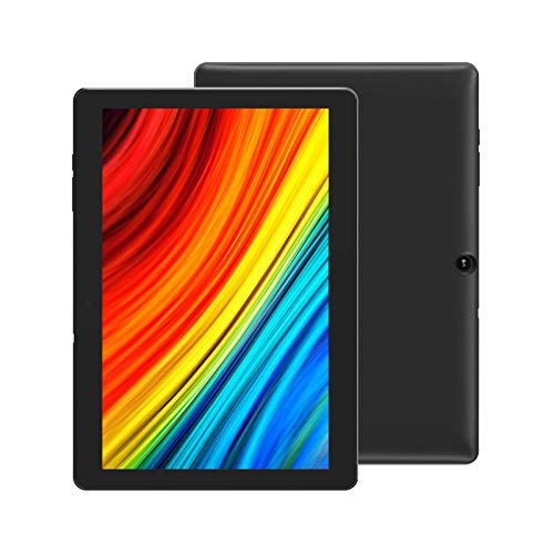 【Android 10.0】 Il tablet è equipaggiato con un potente quad-core e 2GB di RAM, fornendoti una maggiore velocità di esecuzione e un'esperienza di gioco e video più fluida. È alimentato dall'ultimo aggiornamento di Android 10.0, che è compatibile con una gamma più ampia di dispositivi software. Inoltre, questo tablet non ha software in bundle, tranne le app di base di Google.