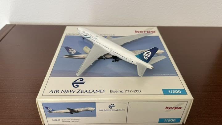 ニュージーランド航空 B777-200 1/500 herpa 535274 Herpa CLUB MODELS Air New Zealand / ニュージーランド