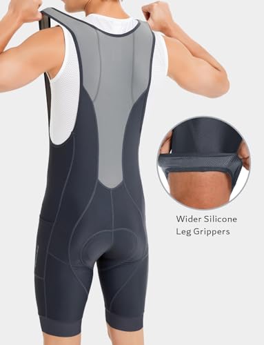 Image of Przewalski Men's 3D Padded Cycling Bike Bib Shorts, Excellent Performance and Better Fit