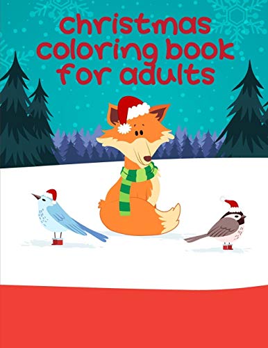 Christmas Coloring Book For Adults: Cute pictures with animal touch and feel book for Early Learning (Big Animals)