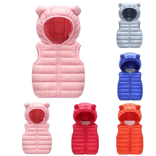 Betadog Warm Child Kids Toddler Infant Baby Boys Girls Sleeveless Winter Solid Coats Jacket Vest Outer Outwear