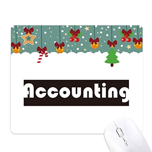 Tapis de souris noël noir comptabilité idéal comme idée cadeau de bureau originale