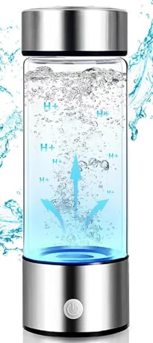 還元くんKANGEN 3 HYDRO BOTTLE Hydrogen Water Bottle with PEM SPE Technology, Glass Kangen Water