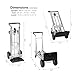 COSCO 4-in-1 Folding Series Hand Truck with Flat-Free Wheels
