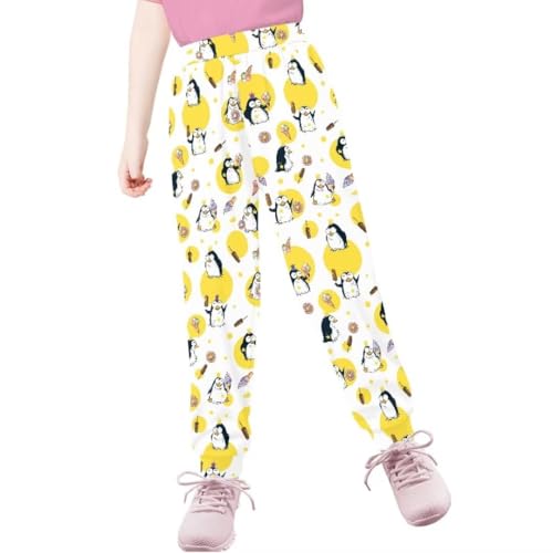 Pinupub Boys Girls Jogger Pants Cute Graphic Stretch Casual Bundle Foot Sweatpants with Side Pockets3