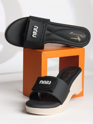 Image of CHINRAAG Women Hill Sandles For Woman
