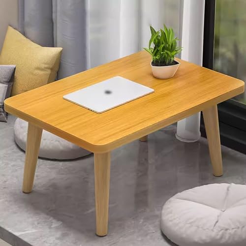 Table de sol de style japonais pour coin thé tatami et salon bas zen