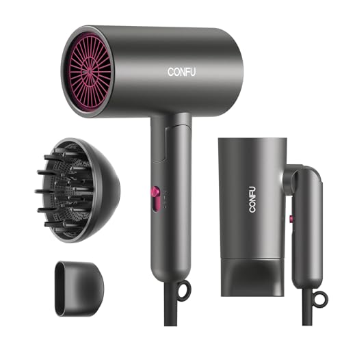 8% Off CONFU Travel Hair Dryer for Curly Hair - Use Code UBQJ6ZQE - Image 2