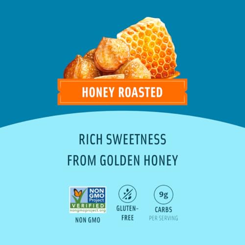 Mauna Loa Honey Roasted Macadamia Nuts, 7 oz Resealable Bag, Gluten Free, Sweet Hawaiian Snack