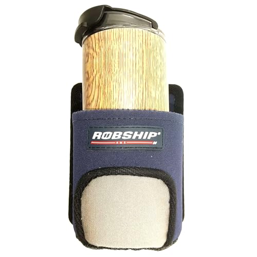 Porte-gobelet simple bleu marine pour éviter les boissons renversées