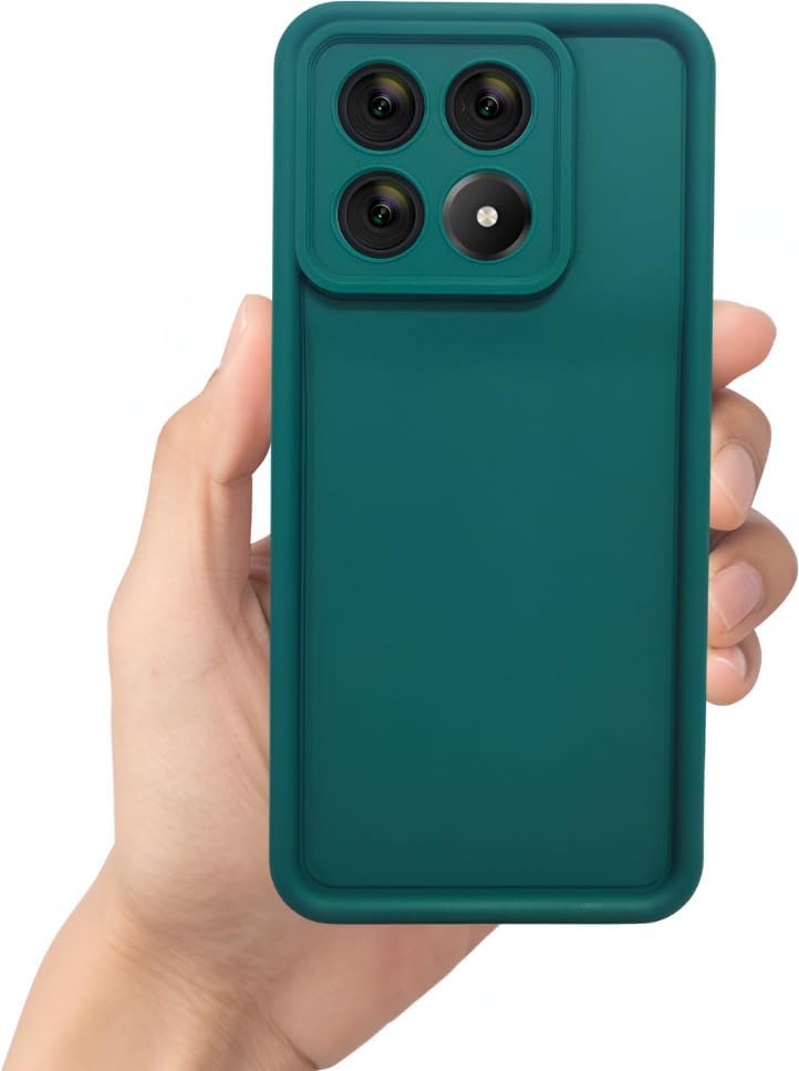 Image of Scalebee Back Cover for Poco X6 Pro 5G / Mi Redmi K70E 5G | Full Camera Protection | Liquid Silicon Case | Flexible Bumper Case for Poco X6 Pro 5G / Mi Redmi K70E 5G (Blue)
