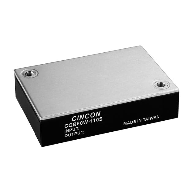 CQB60W-110S24N Isolated DC/DC Converters - Through Hole DC-DC Converter, Quarter Brick, 60 Watt, 4:1 Input Range, 43-160VDC Input, 24VDC Output, 90% Efficiency, Negative Logic