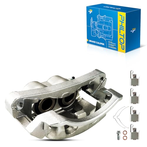 Image of PHILTOP 18B4791 Front Left Disc Brake Caliper Assembly Replacement For 1999-2004 Ford F-250 Super Duty, 1999-2004 Ford F-350 Super Duty, 2000-2005 Ford Excursion, 18-B4791 Front left Driver Side