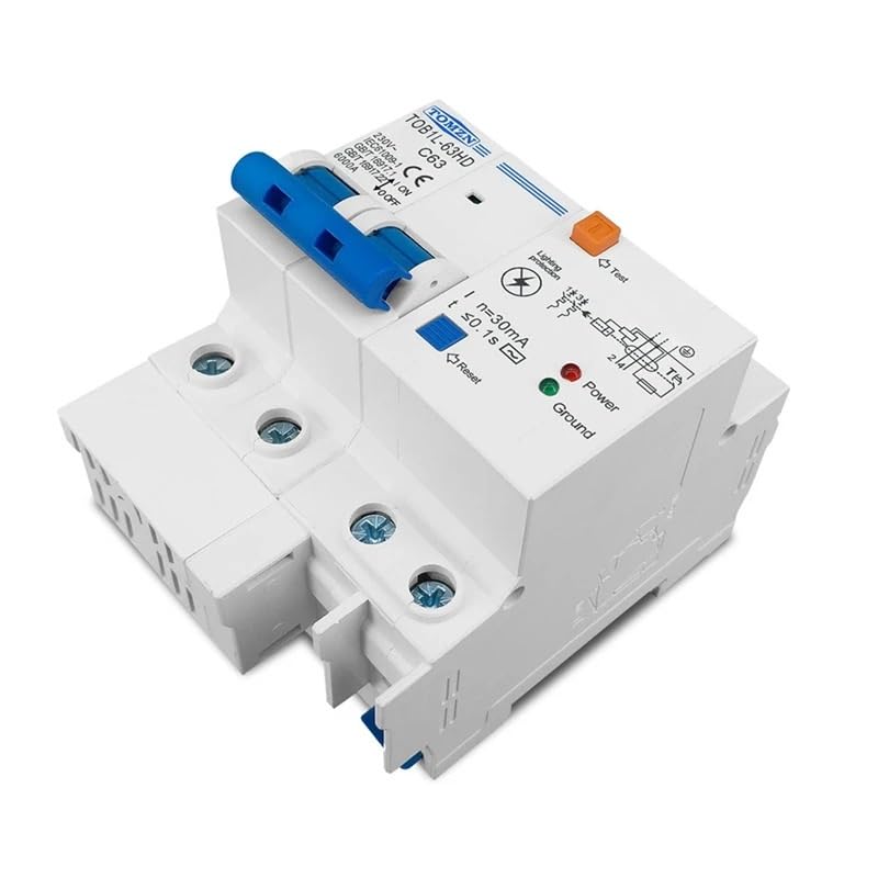 Interruptor Diferencial Salvavidas， Interruptor Diferencial Con Protección RCBO MCB