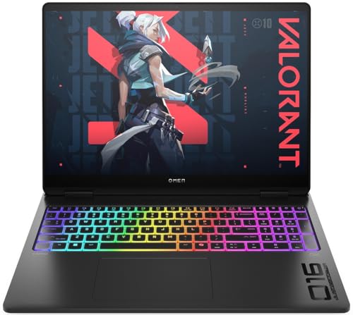 Image of EXCaliberPC [2025] OMEN MAX 16 (16-ak0047nr) Gaming Laptop：AMD Ryzen AI 7 H 350, 96GB RAM, 2TB NVMe SSD, NVIDIA GeForce RTX 5070, 16 inch WQXGA 240Hz, Windows 11