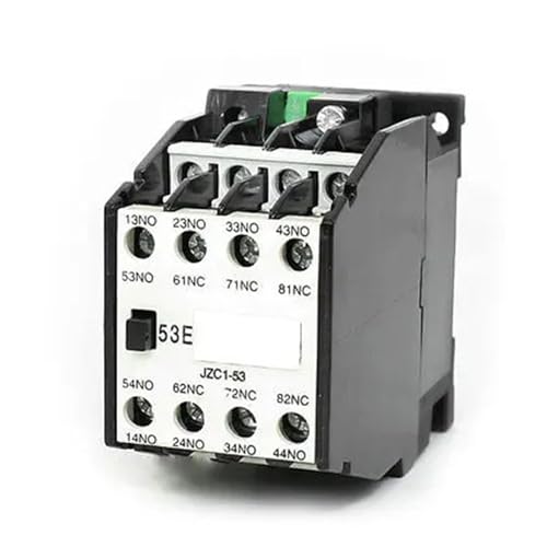 Relais de contacteur AC JZC1-53 avec bobine 36V 50Hz pour commande triphasée stable