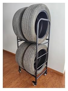 Generisch A-1 Rollwagen Reifenständer 2-stöckig