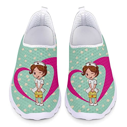 Chaussures de sport légères avec mocassins plats amortissants pour marche active adulte