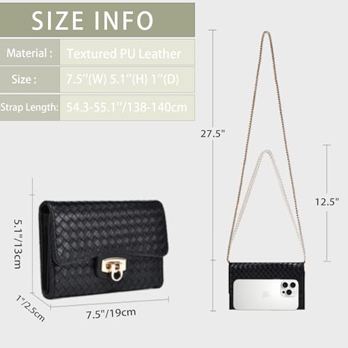 Image of Stylish Small Crossbody Bag for women - Compact Phone Bag & Wallet, Lightweight & Perfect for Work, Travel, or Casual Outings