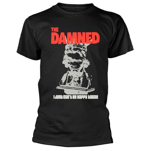 Plastichead The Damned I Cant Just Be Happy T Shirt Size S