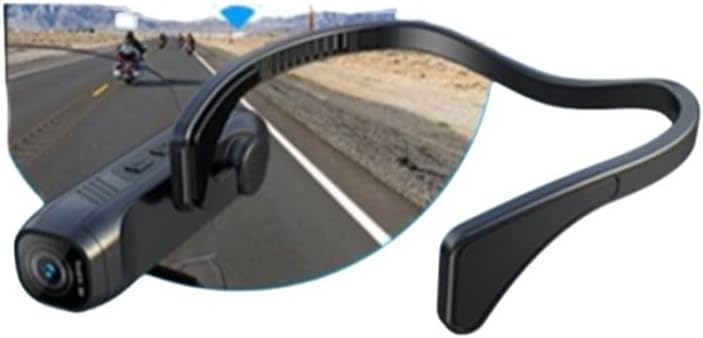 for Wearable 4K 30FPS Head-Mounted Camera WiFi Camera Webcam Wide Angle Lens Battery APP Control