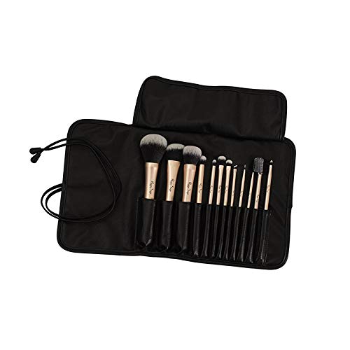 Peggy Sage - Set de 12 pinceaux maquillage - Rose gold