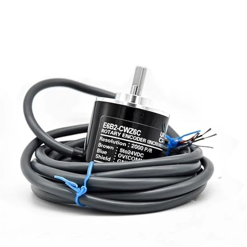Encodeur rotatif pour machines automatisées E6B2-CWZ3E avec arbre de 6mm de diamètre